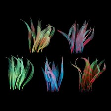 Aquarium Silicone Kelp Soft Plant 7inch Realistic Seaweed Fish Tanks Decorations