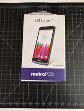 BRAND NEW LG Leon MS345 Black MetroPCS Smartphone GSM Cellphone