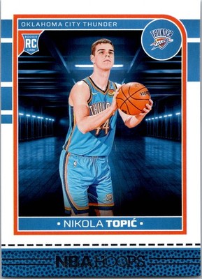 Panini NBA Hoops 2024/25 Nikola Topic RC Rookie 242 OKC Thunder