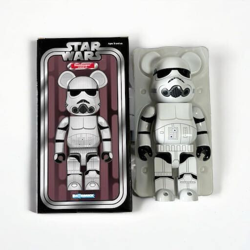 Rare Stormtrooper CHROME Ver. 400% BE@RBRICK Stormtrooper Rare Stormtrooper CHROME Ver. 400% BE@RBRICK Stormtrooper