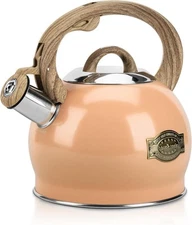 Countertop Tea Kettle, 2.1-Quart Stove Top Whistling Tea Kettle