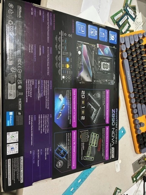 Z890 NOVA LGA1851 Phantom Gaming MOTHERBOARD - Image 2 of 4