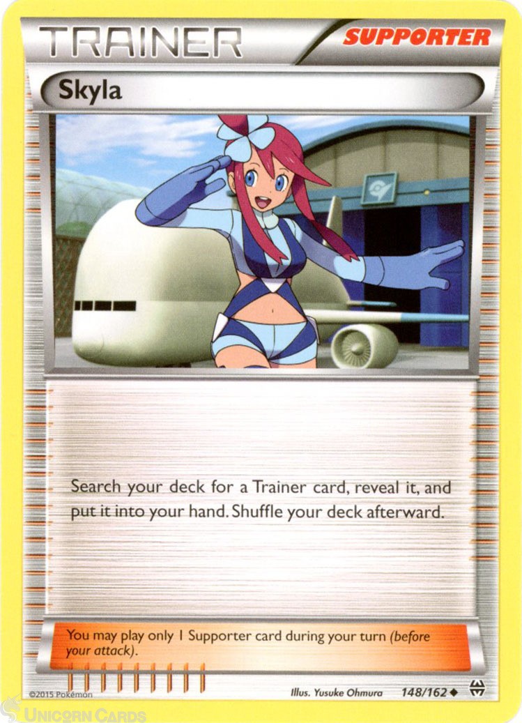 Skyla 148/162 : Uncommon Mint/Near Mint Pokemon Card : XY08: BREAKthrough
