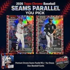 2026 Topps Chrome Baseball Seams Parallel