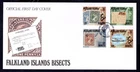 Falkland Islands - 1991 Falkland Island Bisects First Day Cover