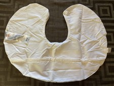    Boppy White Zippered Pillow Protector Cover Nursing Pillow Cover Replacement