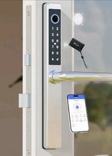 Electronic Smart Door Lock Fingerprint Door Lock with Keypad  Smart Lock for F...