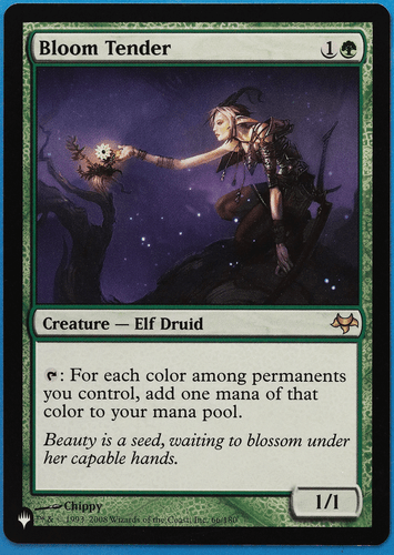 Bloom Tender (Mystery Booster) Eventide NM Green Rare CARD (506311) ABUGames - Picture 1 of 2