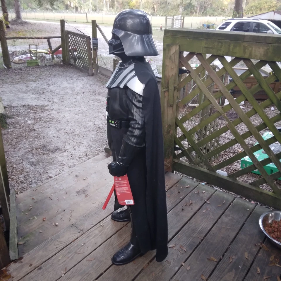 STAR WARS  48" Darth Vader Motion Activated & Sound Battle Buddy 4 Ft Tall - Image 4 of 4