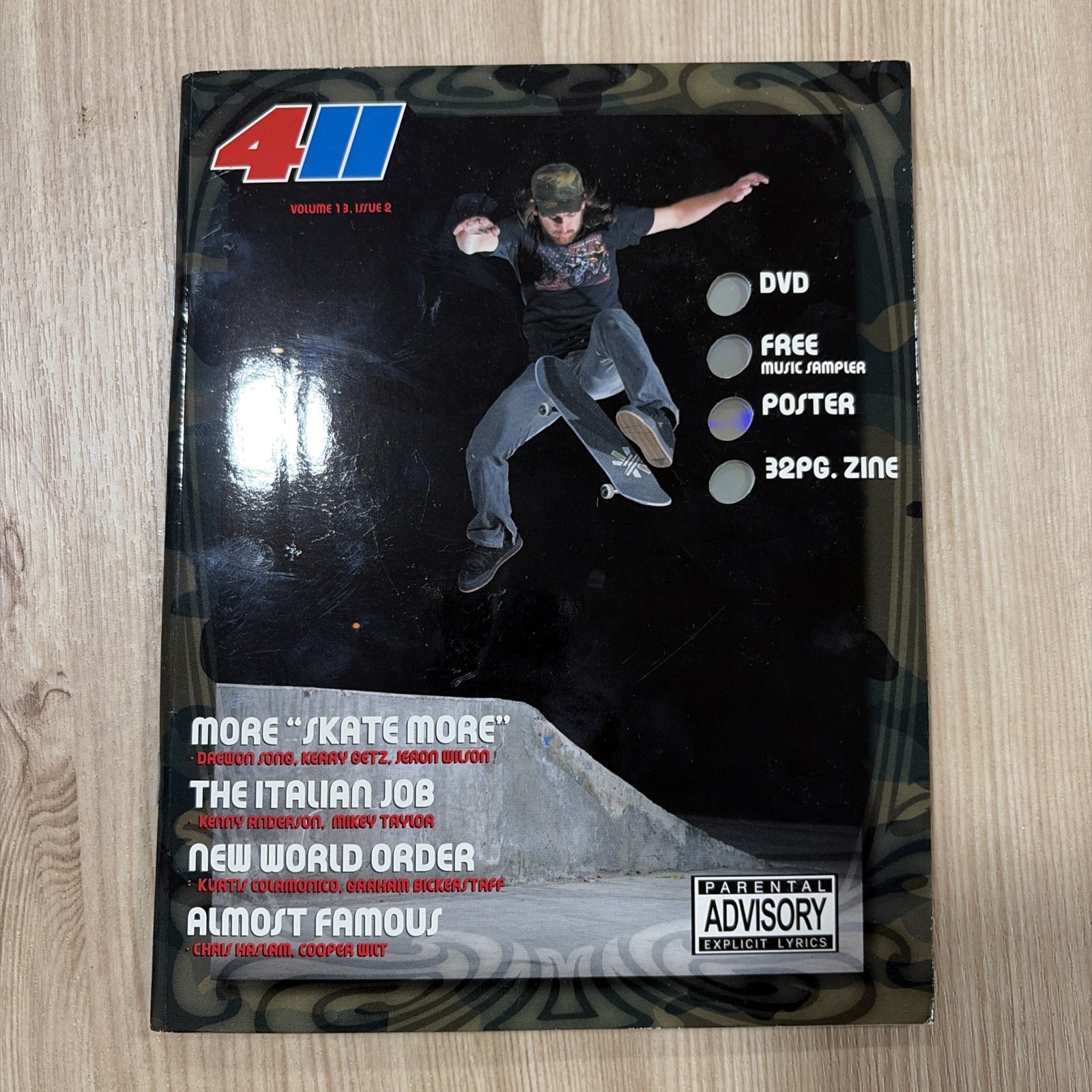 411VM Volume 13 Issue 2 Skateboard DVD Music  Zine 2005