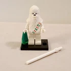 LEGO Star Wars Minifig Snow Chewbacca Minifigure White Christmas - 75146