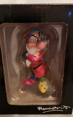 DISNEY ROMERO BRITTO 2011 GRUMPY FIGURE Collectible NIB
