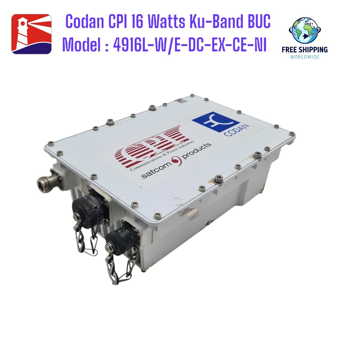 Codan 16 Watts Ku-Band Mini BUC Type 4916L-W/E-DC/EX-CE-NI | eBay