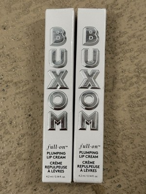 2 Pack Buxom  Rose Julep Full-On Plumping Lip Cream New 4.2ml