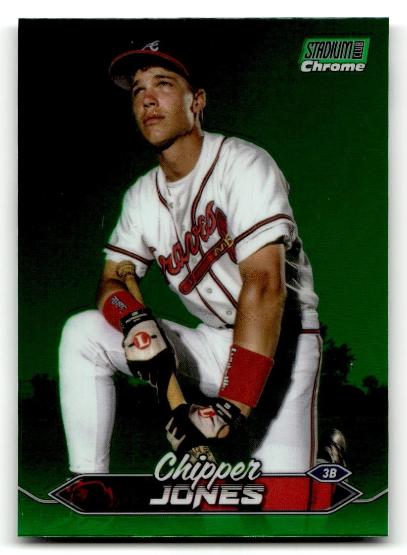 Chipper Jones trading card