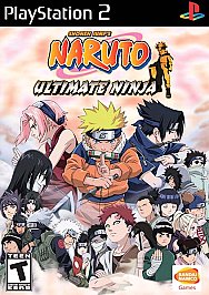 Naruto Ultimate Ninja (PlayStation 2 PS2) Disc Only Tested Working Resurfaced 