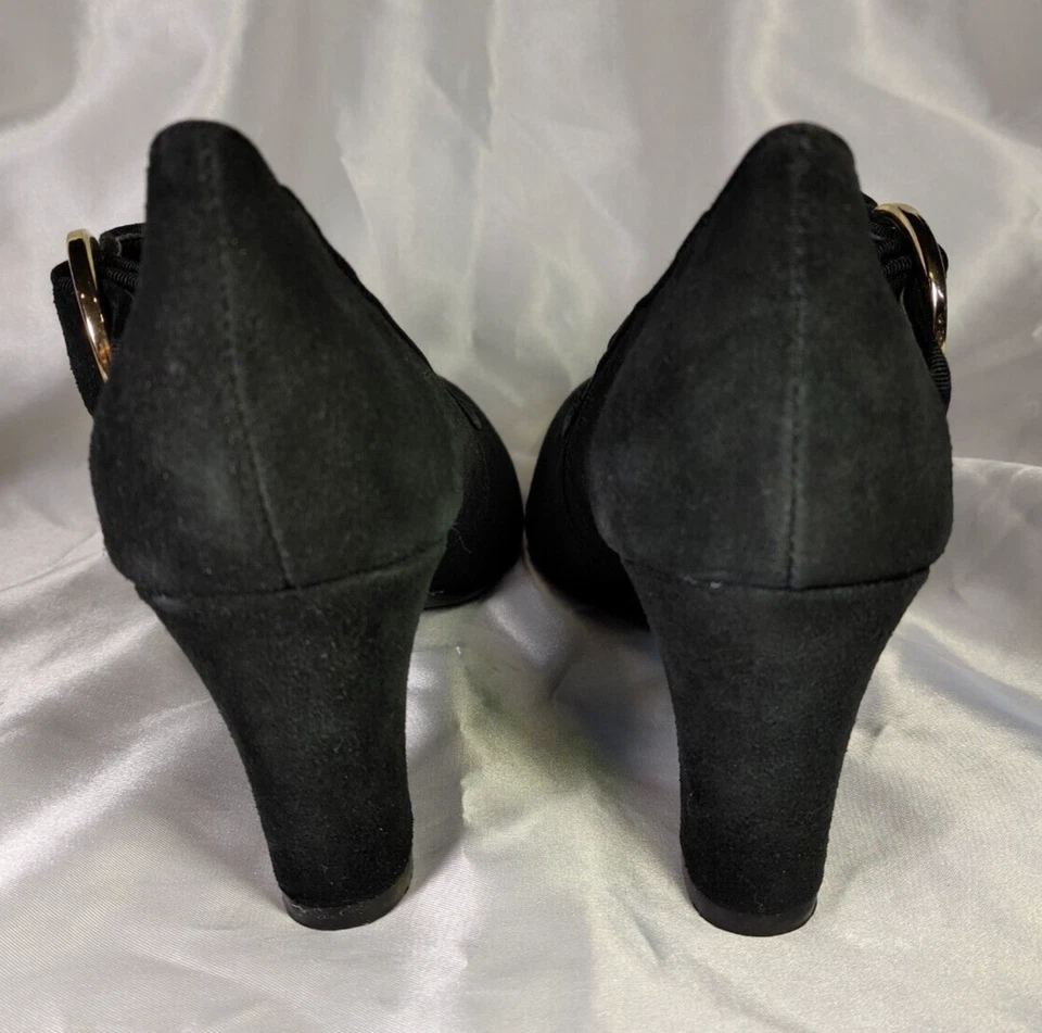 hot in hollywood suede mary jane heels size 8.5 346818 - Image 4 of 4