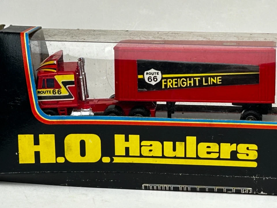 Shinsei Diecast No. Remolque tándem GMC escala 4163 HO semirremolque con caja Foto 3 de 4