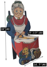 Department 56 | LARGE MRS. CLAUS CHAIR ✪NOS✪ 34