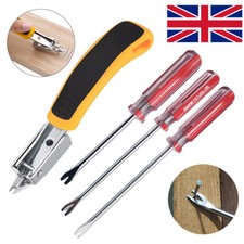 4X Upholstery Staple Remover Tack Lifter Tool Set Heavy Duty Nail Puller Tool A