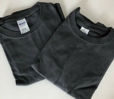 MINOR DEFECT Gildan Kids' Big Ultra Cotton Youth T-Shirt, 2-Pack, Charcoal, S