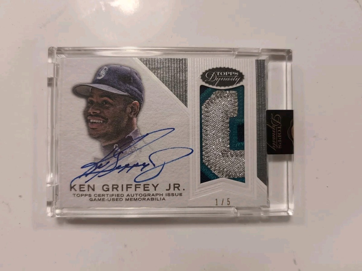 2016 Dynasty ケン・グリフィー・ジュニア サインカードSパッチ