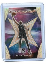 Kevin Durant 2021 Optic Basketball Star Gazing Silver Prizm Brooklyn Nets 