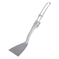 Boundless Voyage Titanium Mini Wok Spatula with Folding Handle Kitchenware 6....