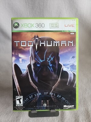 Xbox 360 Inhuman Too Human (Microsoft Xbox 360, 2008) 882224355261| eBay