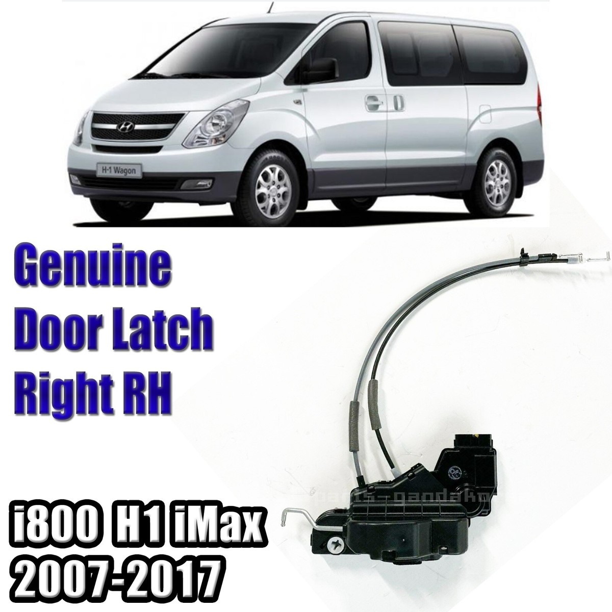 FREE⭐FEDEX 813204H020 Door Latch Front Right For Hyundai H1 2007