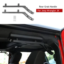 Rear Aluminum Grab Handles Grip Handle Bars For Jeep Wrangler JK JKU 2007-2018