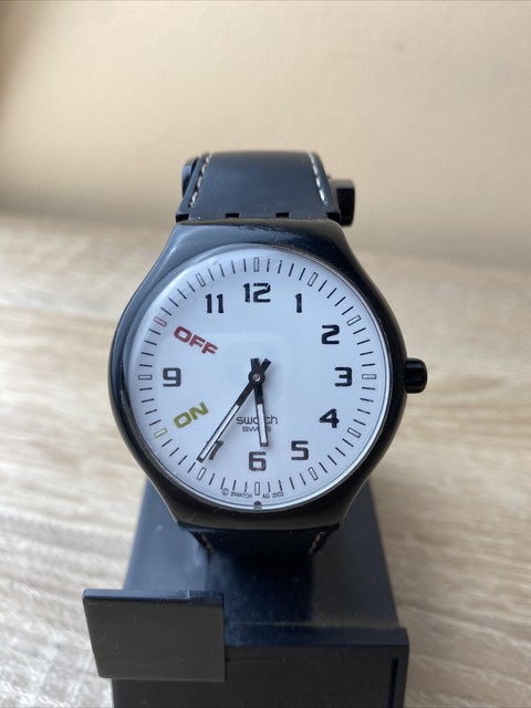 Swatch Rubber Watches 200m Black CR2025 for sale online | eBay