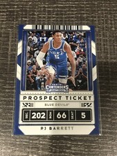 2020 PANINI CONTENDERS DRAFT PICKS PROSPECT TICKET RJ BARRETT VARIATION CARD #12