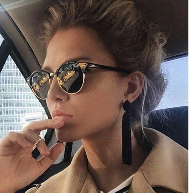 Hot Sunglasses Women Popular Designer Retro Men Summer Style Sun Glasses