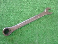 VINTAGE CRAFTSMAN No.VA-42642 = 12mm COMBINATION OPEN END FLAT RATCHET USA MADE