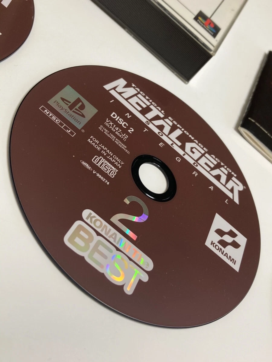 Metal Gear Solid Integral Playstation Japan NTSC 3-Disc Set | eBay
