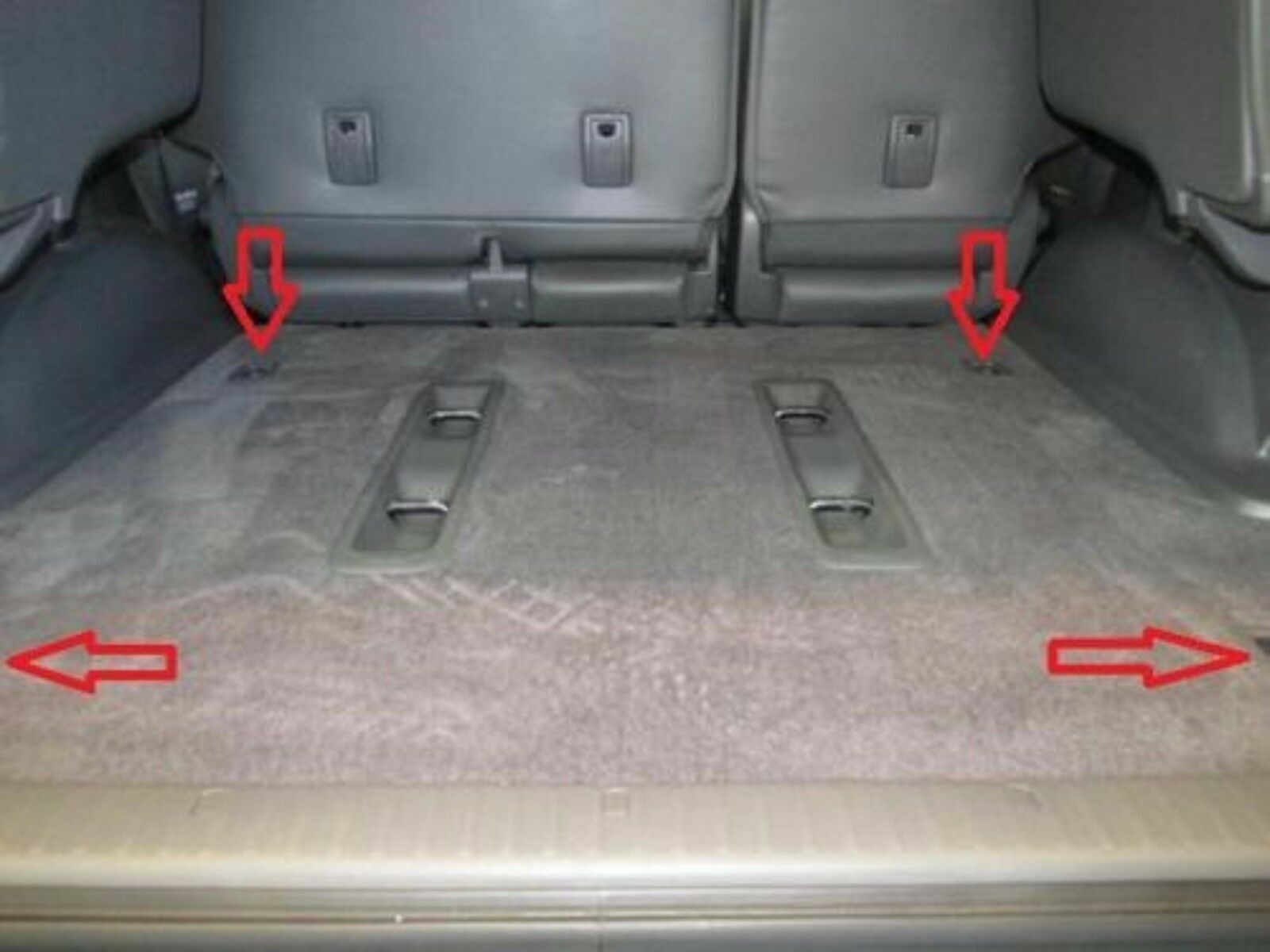 Rear Trunk Floor Style Organizer Mesh Web Cargo Net for LEXUS GX470 2003-2009