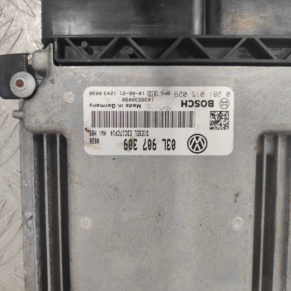 Volkswagen Passat 2.0 TDI 2010 unidad de control del motor diésel ecu 03L907309 #1 Foto 2 de 4