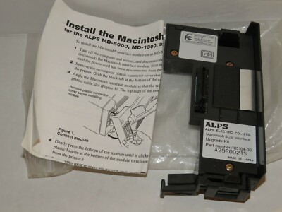 NEW ALPS 105104-00 MACINTOSH SCSI INTERFACE UPGRADE KIT MD-5000 MD-1300 MD-1000