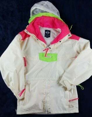 columbia white ski jacket