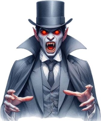 Bunte Halloween Gothic Vampir Wandkunst Schlafzimmer Fenster Vinyl Aufkleber Abziehbild