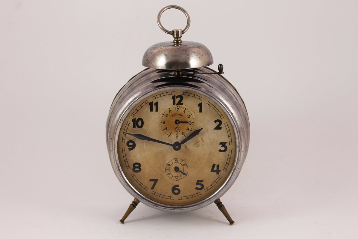 Antique German JUNGHANS W.231 Desk Alarm Clock 1930's | eBay