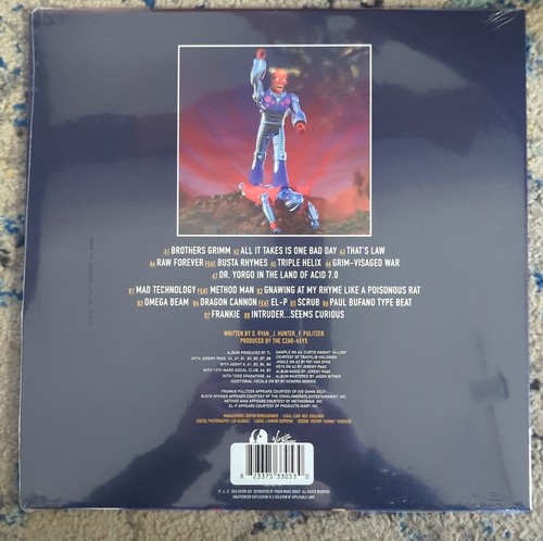 Yellow Splatter Transparent Czarface Meets Frankie Pulitzer (Comic Con) by Czarface (Record, 2026 ...