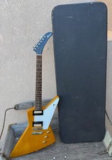 CLEAN Vintage 1975 Ibanez 2459 Destroyer X-Style Guitar African Korina ORIG CASE