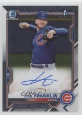 2021 Bowman Chrome Prospects Auto Kohl Franklin #CPA-KF Auto 1u6