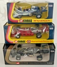 Vintage Corgi F1 Diecast Cars Lot Tyrrell Ford Elf 158 JPS 154 Patrick Eagle 159