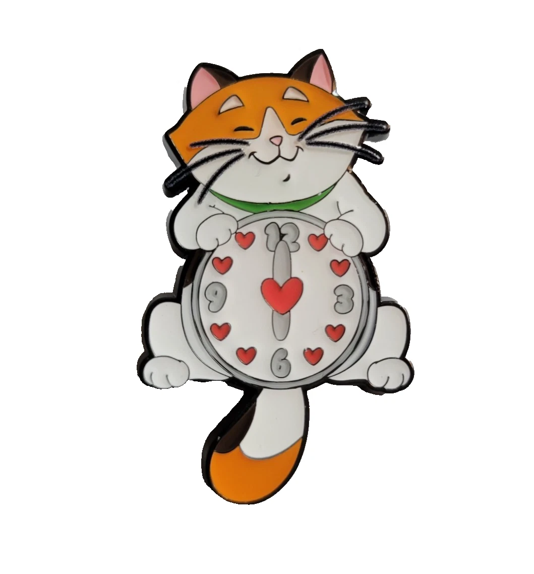 Loungefly Disney Cats Wall Clock Mystery Box Enamel Pin - MOCHI