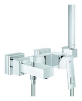 Grohe Eurocube Einhand-Wannenbatterie Mit Brausegarnitur - Chrom - 23141000