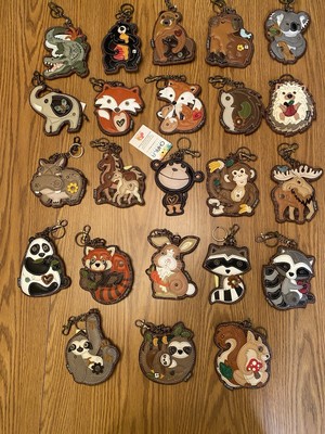 CHALA ANIMAL KEY FOBS - 24 GREAT CHOICES - NEW:  ALLIGATOR & CAPYBARA!!