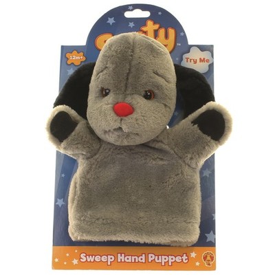 The Sooty Show Sweep Handpuppe Plüschtier mit Quietschfunktion
